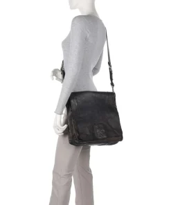 Kuriertasche Rindsleder anthrazit