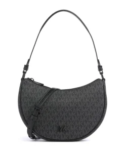 Kyla Small Schultertasche Lederimitat schwarz