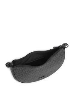 Kyla Small Schultertasche Lederimitat schwarz