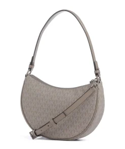 Kyla Small Schultertasche Lederimitat taupe