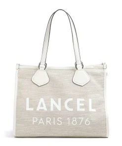 L Shopper Canvas elfenbein