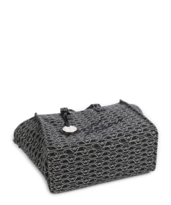 La Gio Shopper Canvas blau/beige