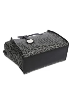 La Gio Shopper Lederimitat schwarz