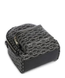 La Gio Umhängetasche Lederimitat schwarz