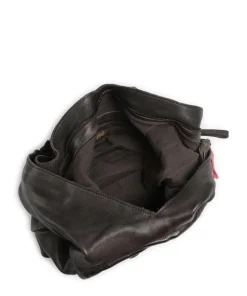 Lachnerstrasse 5 Shopper genarbtes Rindsleder dunkelgrün