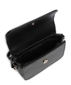 Lady Re Umhängetasche Lederimitat schwarz