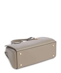 Laila Handtasche genarbtes Rindsleder taupe