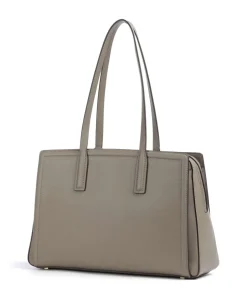 Laila Medium Shopper genarbtes Rindsleder taupe