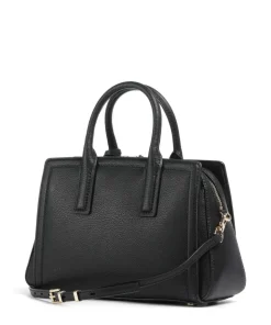 Laila Small Handtasche genarbtes Rindsleder schwarz