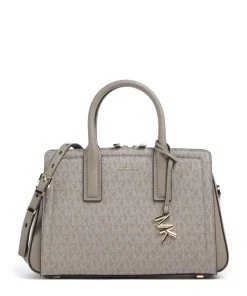 Laila Small Handtasche Lederimitat taupe