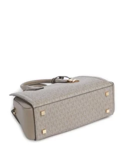 Laila Small Handtasche Lederimitat taupe