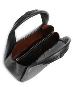 Lana 23 Handtasche genarbtes Leder schwarz