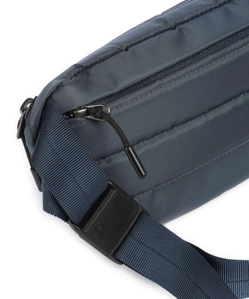 Laneway 2L Gürteltasche recyceltes Nylon graublau