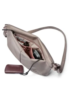 Laneway 3.5L Umhängetasche recyceltes Nylon beige