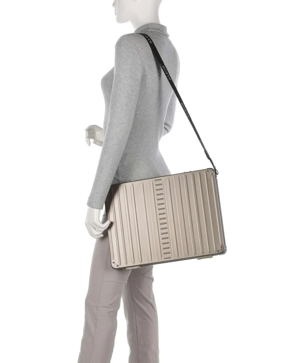 Laptoptasche 17″ Aluminium bronze