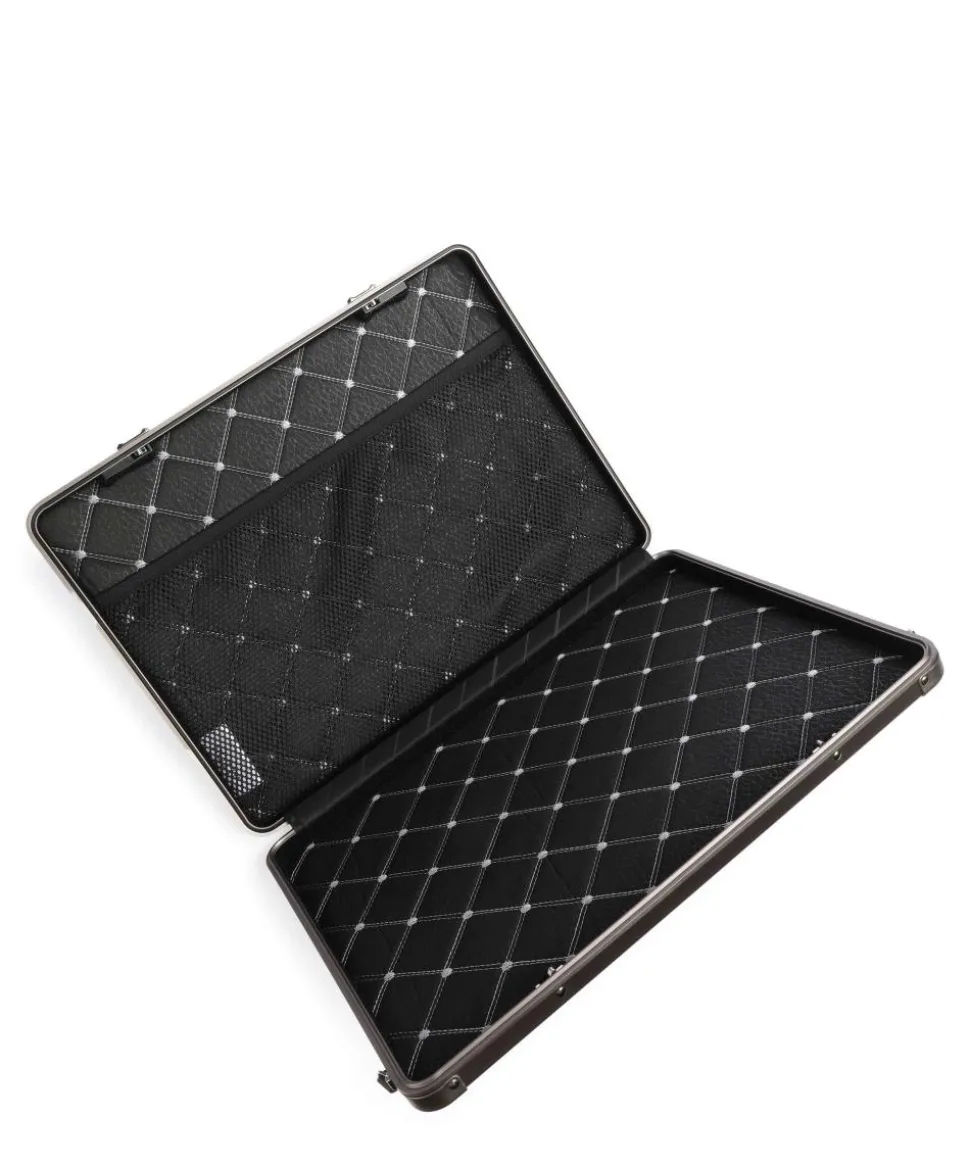 Laptoptasche 17″ Aluminium bronze