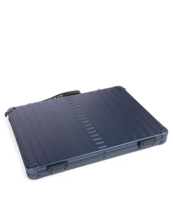 Laptoptasche 17″ Aluminium dunkelblau