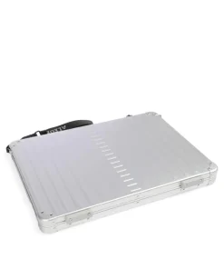 Laptoptasche 17″ Aluminium silber