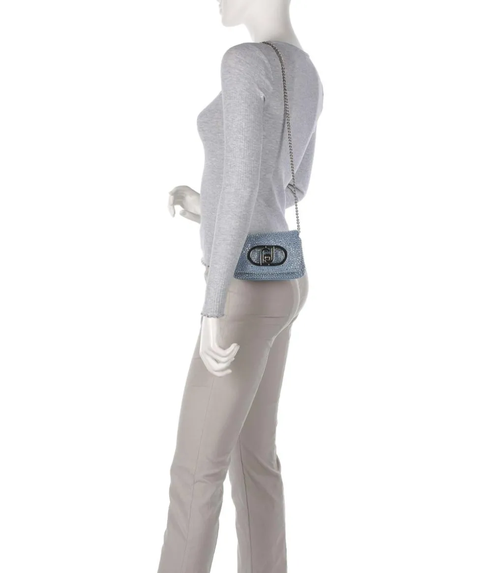 Lapuffy Umhängetasche Baumwolle jeans