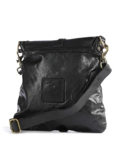 Lavata Schultertasche genarbtes Rindsleder schwarz