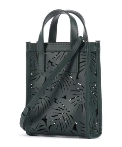 Leeora Umhängetasche fein genarbtes Rindsleder dunkelgrün