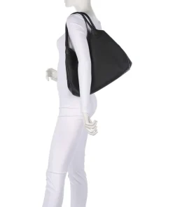 Lenah Shopper genarbtes Rindsleder schwarz