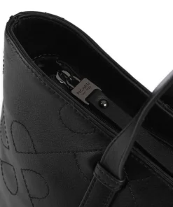 Liberty Shopper genarbtes Rindsleder schwarz