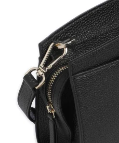 Lidney Umhängetasche genarbtes Rindsleder schwarz