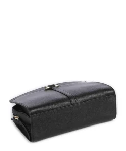 Lidney Umhängetasche genarbtes Rindsleder schwarz