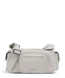 Lila Nylon S Schultertasche Textil elfenbein