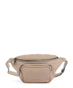 Lila Sheep Natural M Gürteltasche Schafsleder beige