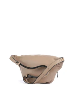 Lila Sheep Natural M Gürteltasche Schafsleder beige