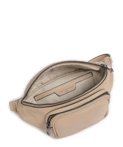 Lila Sheep Natural M Gürteltasche Schafsleder beige