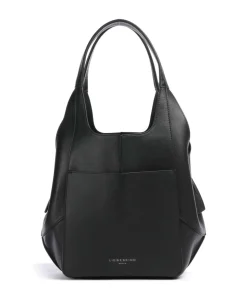 Lilly Soft Nappa Beuteltasche Nappaleder schwarz