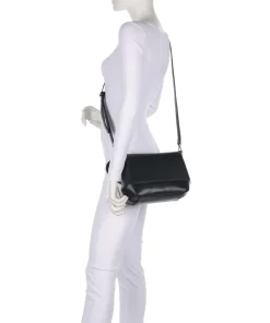 Lilly Soft Nappa M Schultertasche Nappaleder schwarz