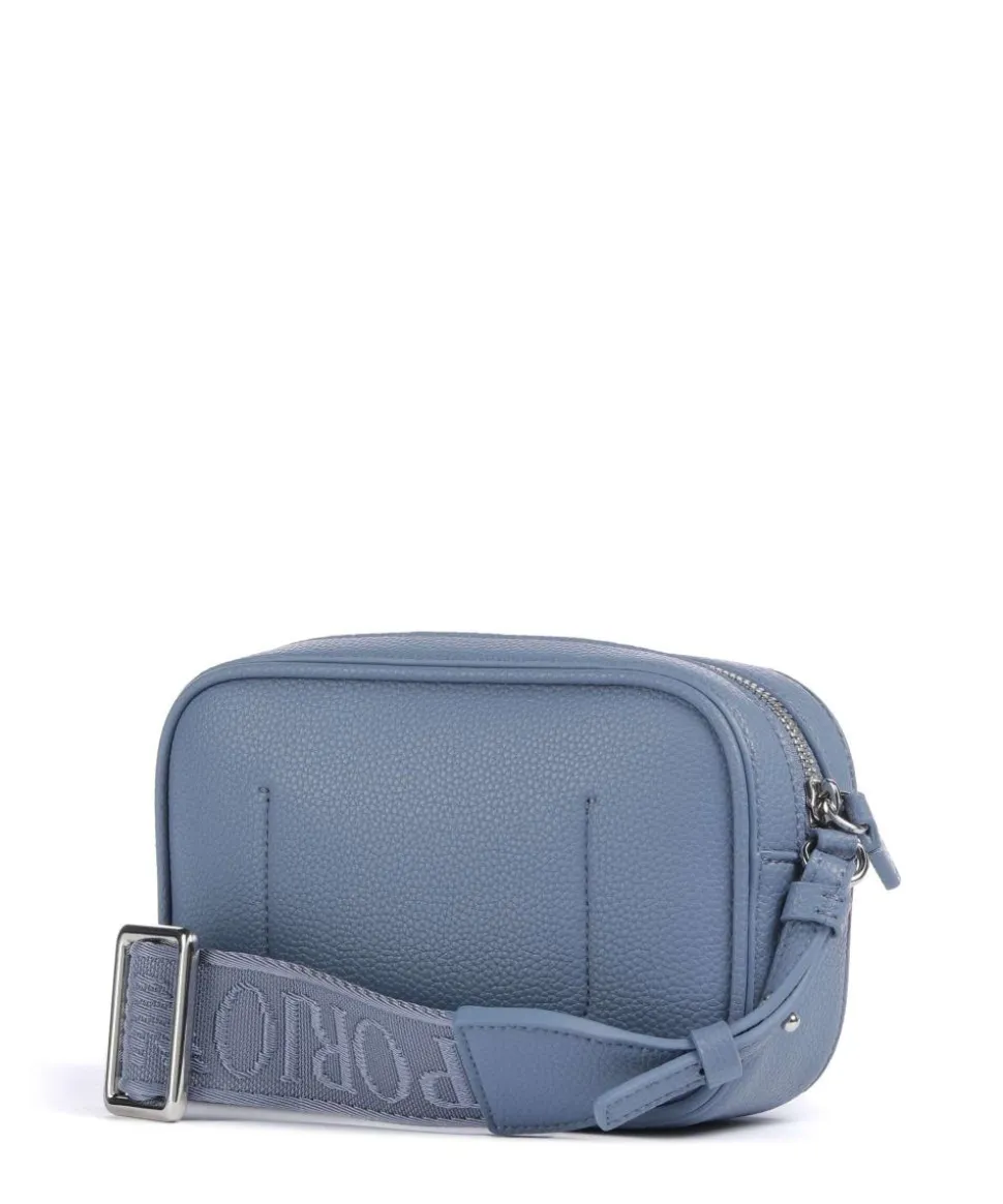 Lilly Umhängetasche Lederimitat blaugrau