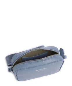 Lilly Umhängetasche Lederimitat blaugrau