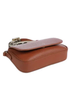 Lilly Umhängetasche Lederimitat braun