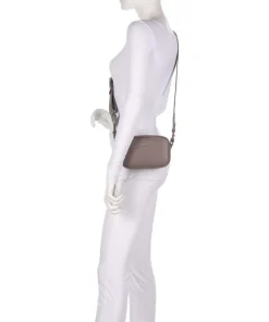 Lilly Umhängetasche Lederimitat taupe