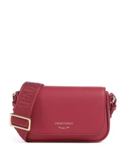 Lilly Umhängetasche Lederimitat dunkelrot