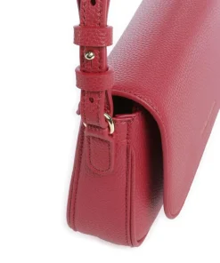 Lilly Umhängetasche Lederimitat dunkelrot