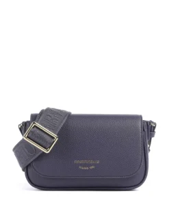 Lilly Umhängetasche Lederimitat dunkelblau