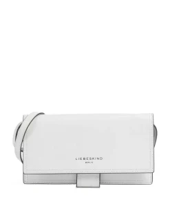 Lisa Calf Optic L Geldbörse fein genarbtes Leder weiß