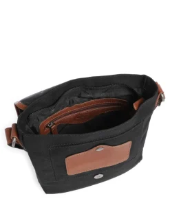 Lismore Umhängetasche Canvas schwarz