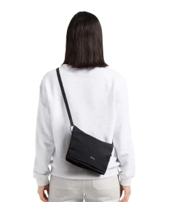 Lite Umhängetasche recyceltes Nylon schwarz