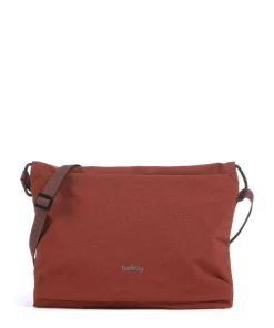 Lite Umhängetasche recyceltes Nylon bernstein