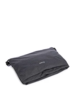 Lite Umhängetasche recyceltes Nylon dunkelgrau