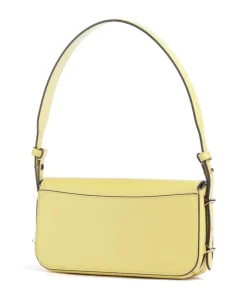 Liv Schultertasche fein genarbtes Rindsleder gelb