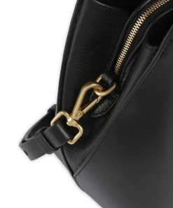 Liverpool Street Handtasche fein genarbtes Rindsleder schwarz