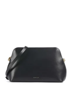 Liverpool Street Icon Umhängetasche Rindsleder schwarz